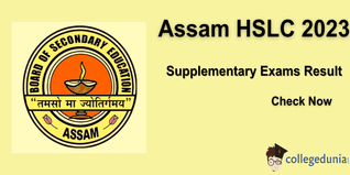 Assam HSLC Supplementary Exams Result 2023 Out @sebaonline.org; Check Direct Link & Steps to Download Here
